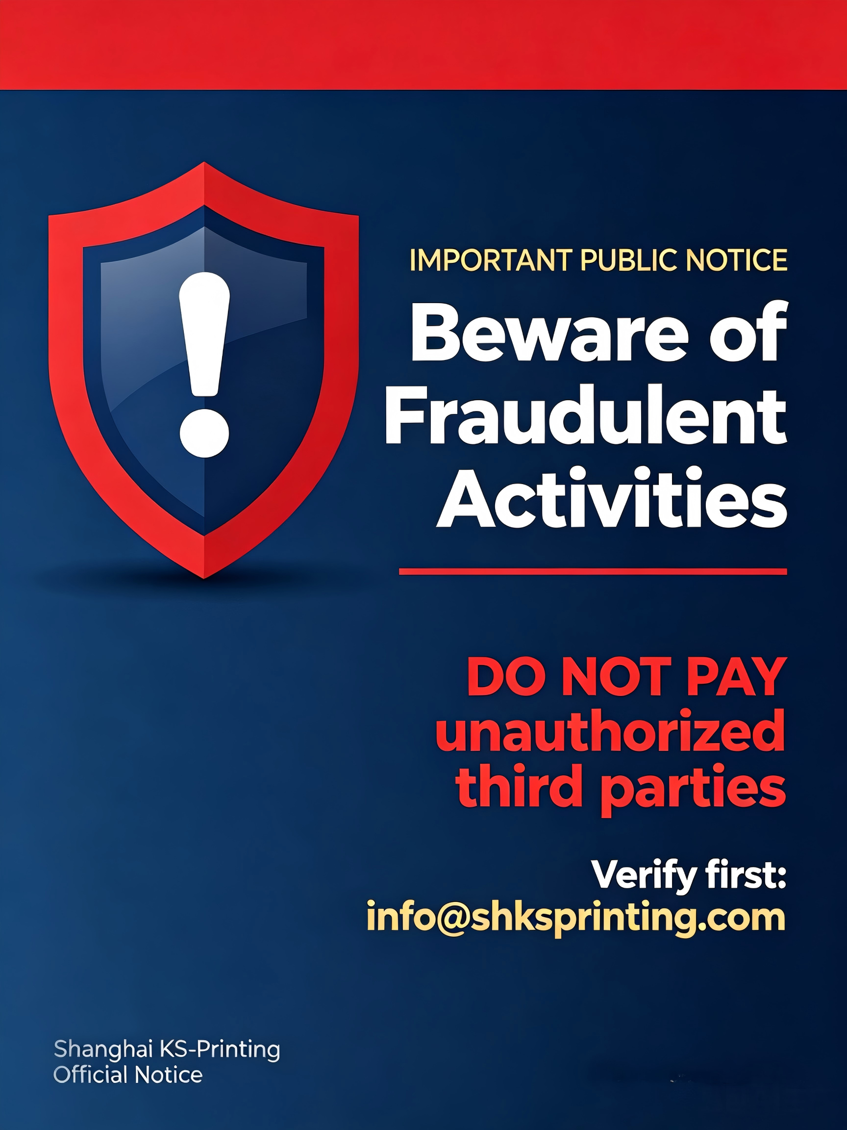 IMPORTANT PUBLIC NOTICE